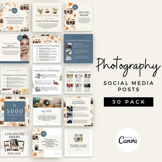 Photography Social Media Posts