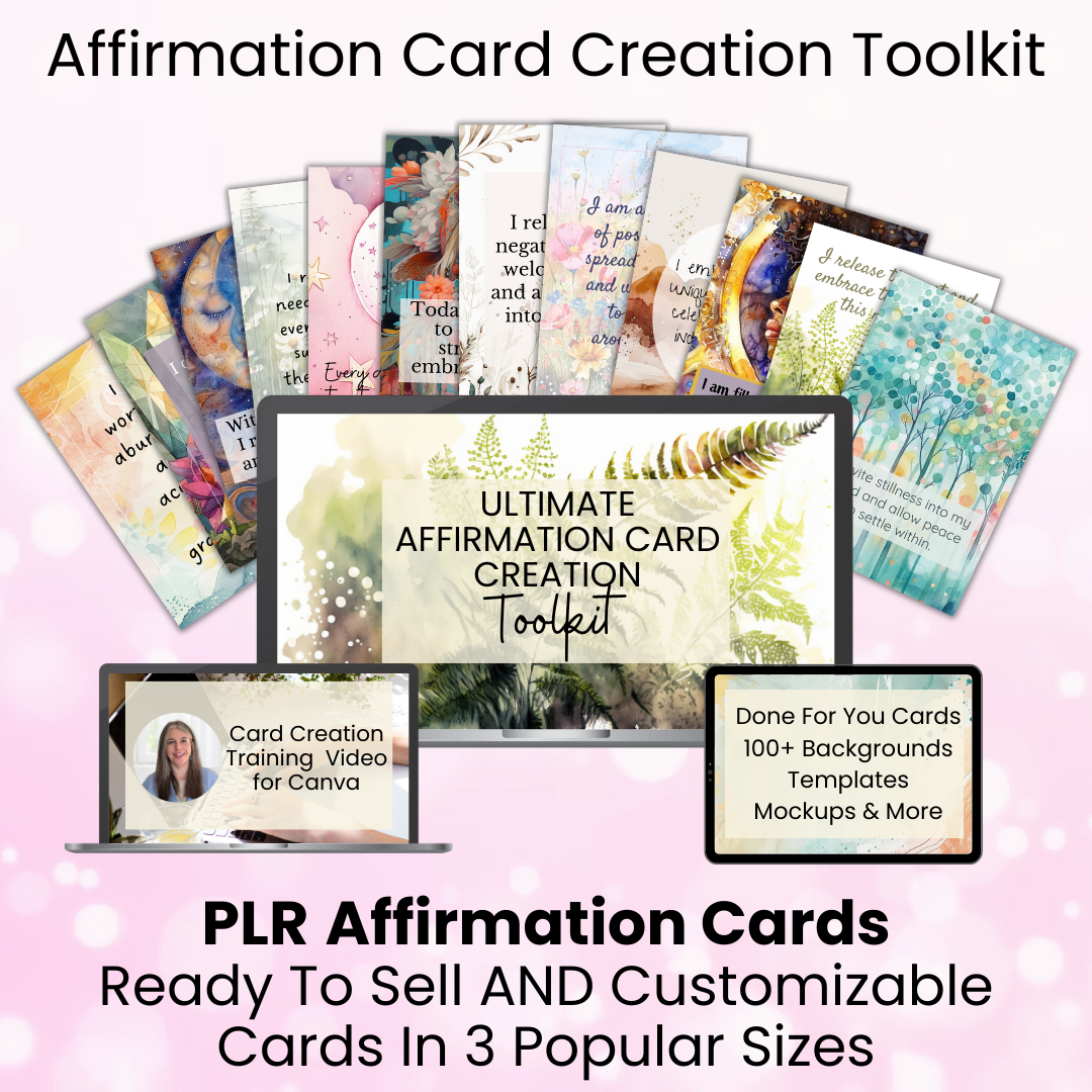 The Ultimate Affirmation Card Creation Toolkit